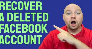 How to recover deleted Facebook account