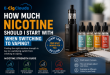 How Much Nicotine Should I Start With When Switching to Vaping?